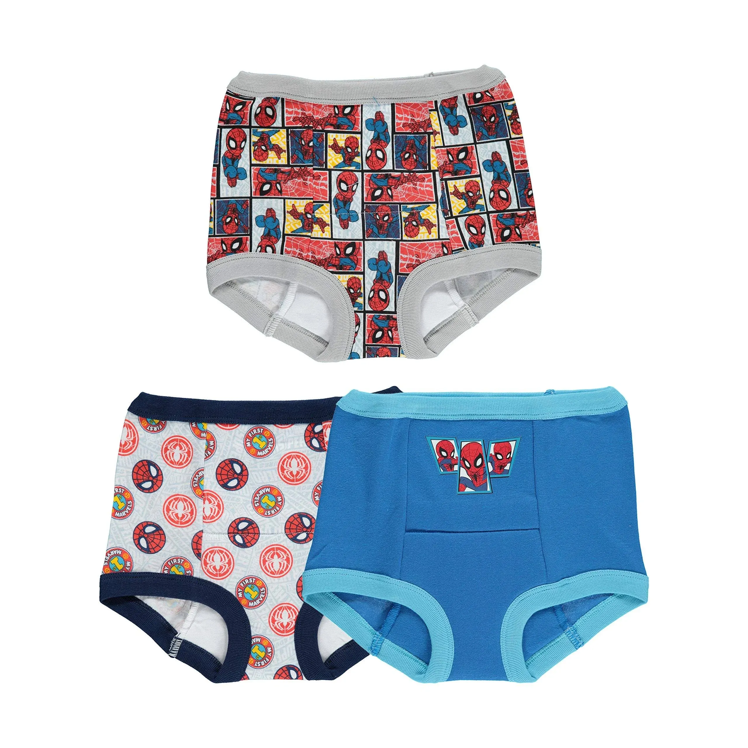 New with Tag Marvel Spider-Man Little Boys 3-pk Size 18M