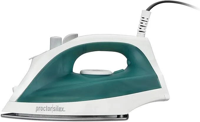 Proctor Silex 17291R Durable Iron with Nonstick Soleplate and Adjustable Steam