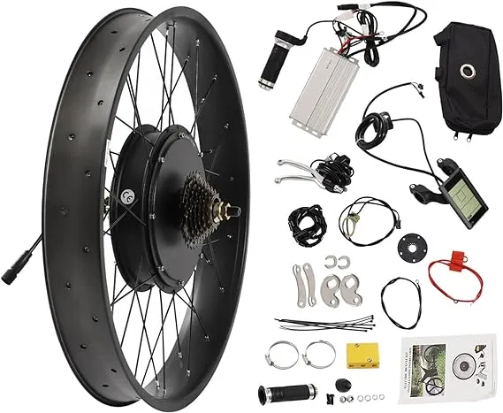 Harbin-Star Electric Bike Conversion Kit 48V 1200W Black