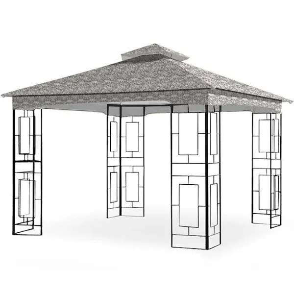 Garden Winds Replacement Canopy for Garden Treasures Geo 10ft Gazebo - Riplock ...