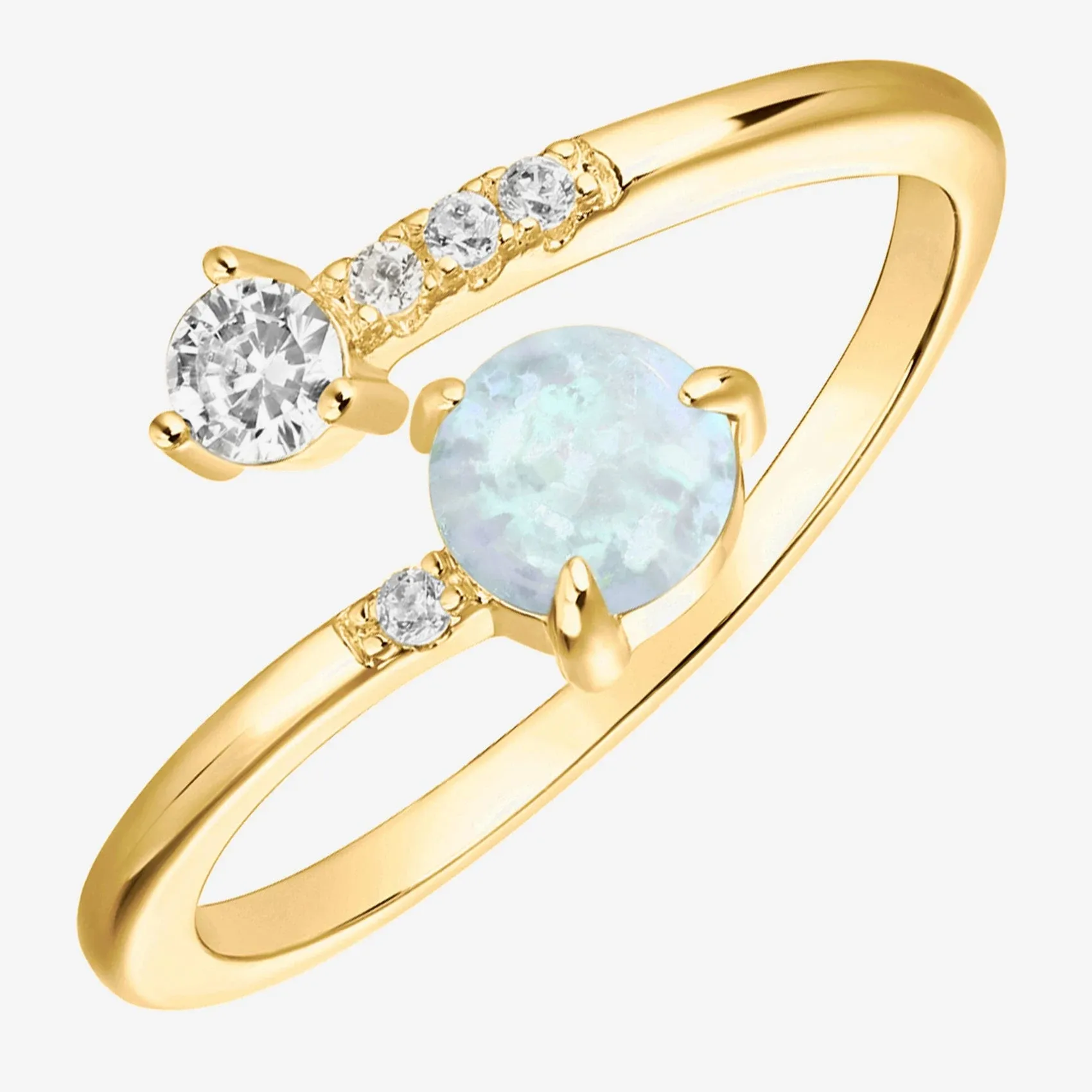 PAVOI Luna Gold Ring