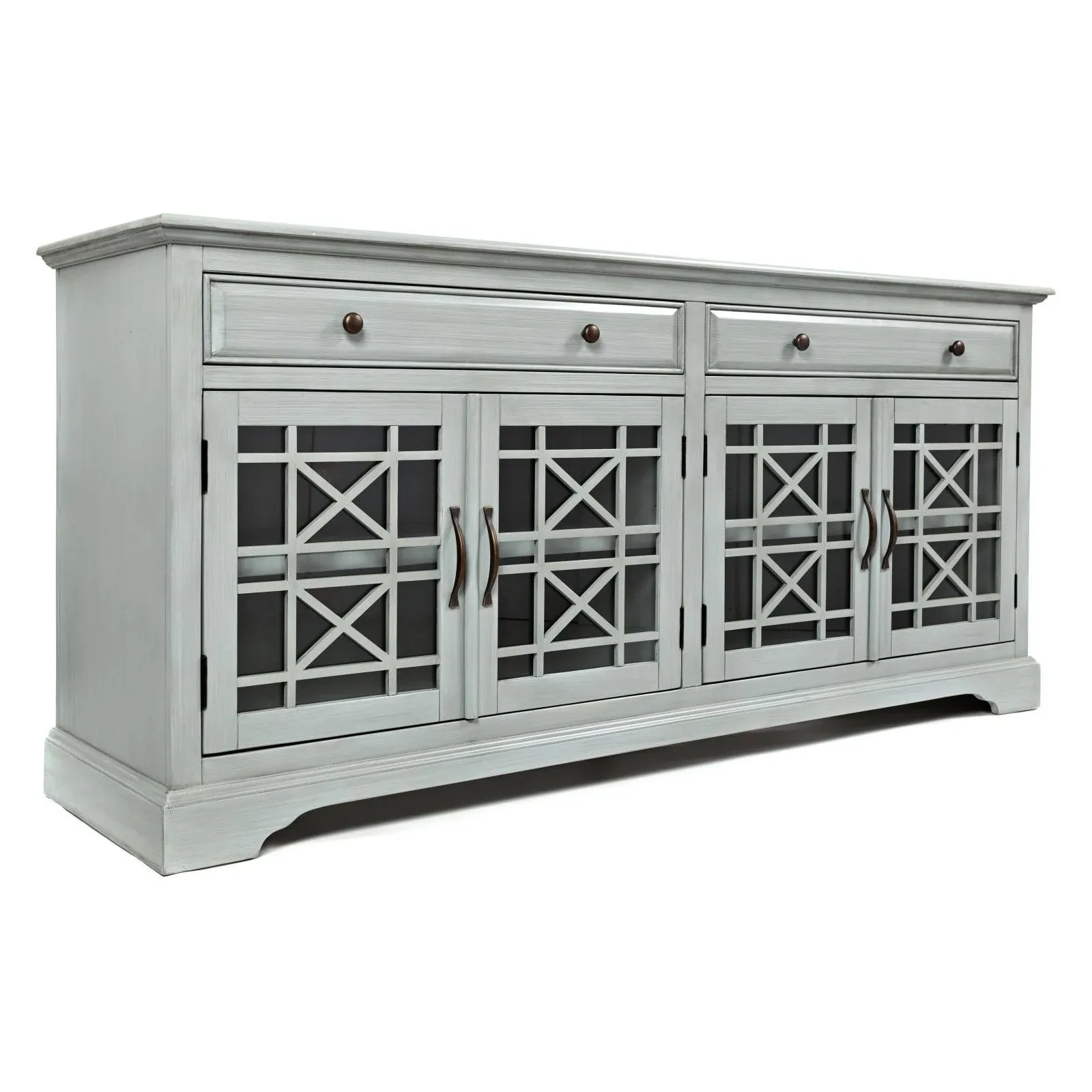 Jofran Craftsman 70" Media Console- Earl Grey