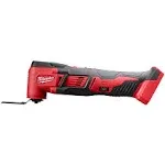 Milwaukee 2626-20 M18 18V Lithium Ion Cordless 18,000 OPM Orbiting Multi Tool with Woodcutting Blades and Sanding Pad with Sheets Included (Battery Not Included, Power Tool Only)