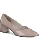 Paul Green Rendi Pointed Toe Pump in Frappe Soft Patent