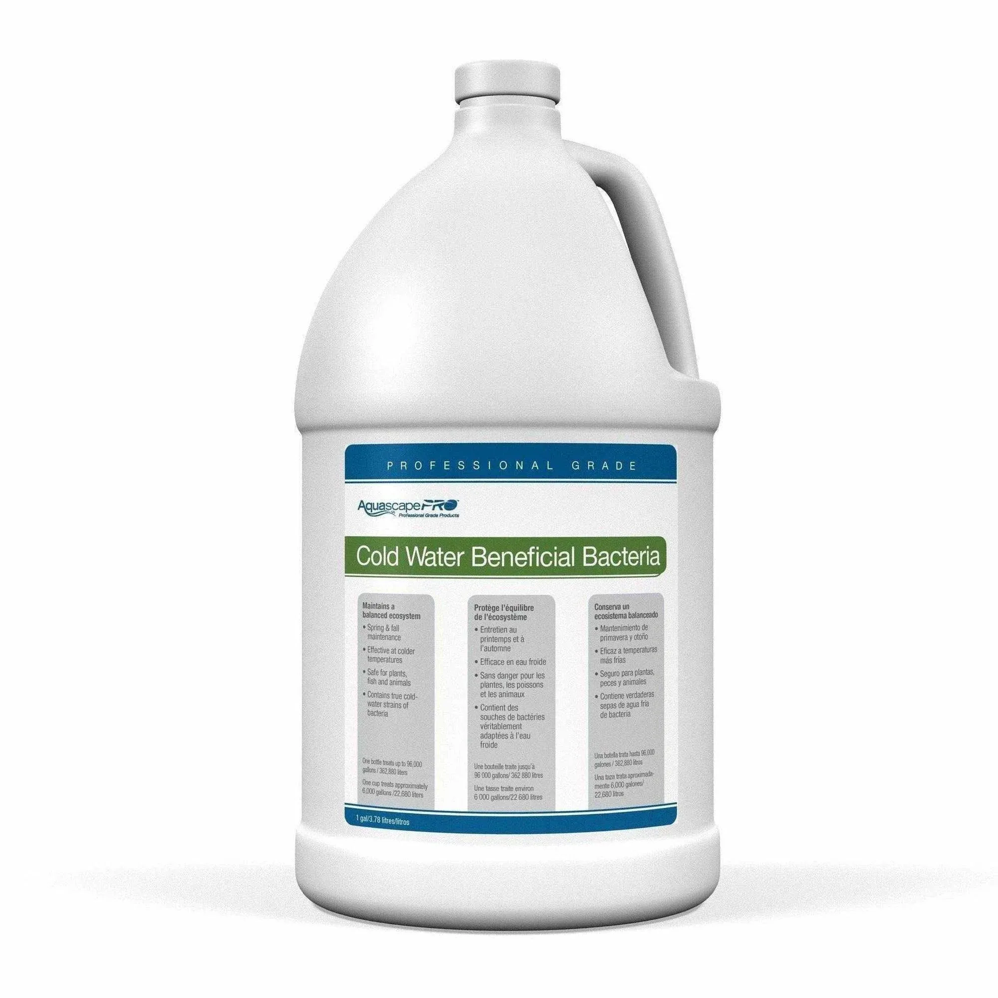 Aquascape Cold Water Beneficial Bacteria / Liquid - 1.1 Gallon