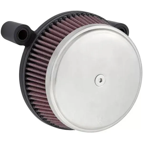 Brushed Stainless Big Sucker Stage 1 Air Cleaner w/Standard Air Filter