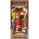 Bookstore DIY Miniature House Book Nook Kit