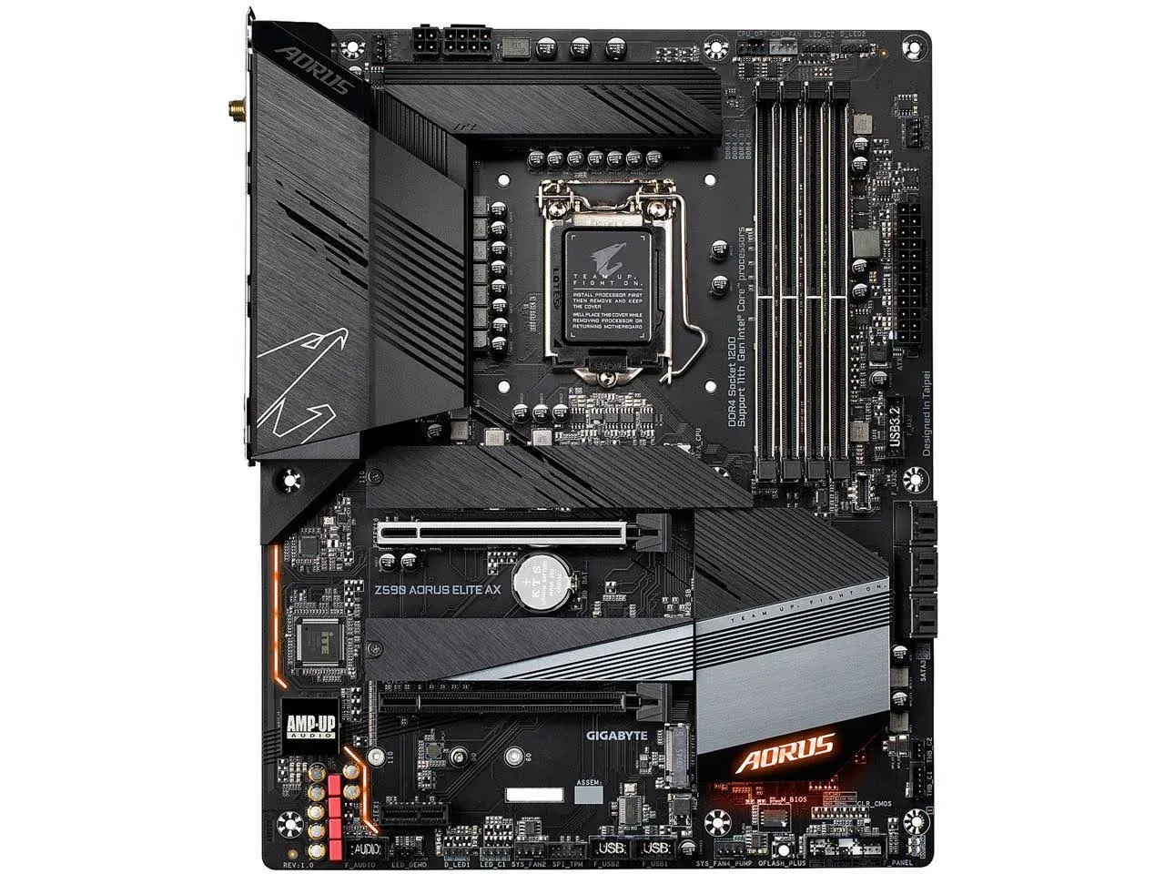 Gigabyte Z590 Aorus Elite AX Intel LGA 1200 ATX Motherboard