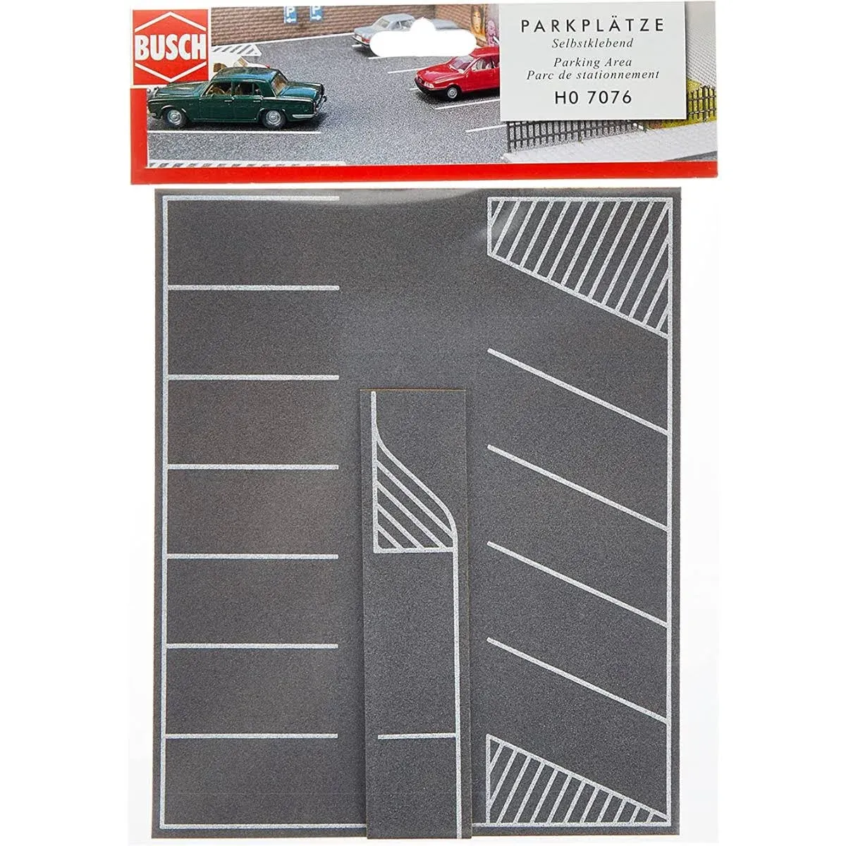 Busch 9713 - Asphalt Parking Area 20x16