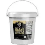 Cornhusker Kitchen | Premium Rendered Wagyu Beef Tallow Tub | Paleo and Keto Friendly | Made in USA | Cows Are Corn Fed | 1.5 lb Tub