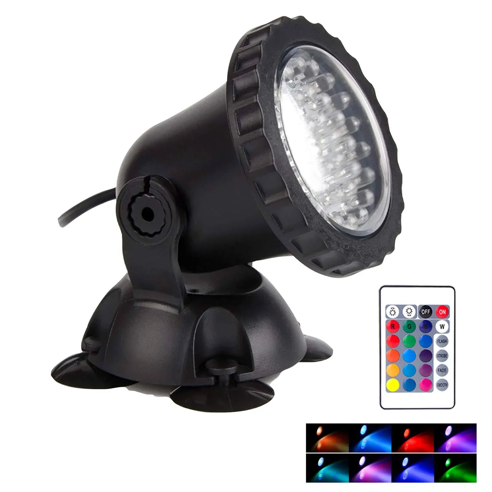 SHOYO Pond Light Waterproof IP68 Underwater Color Changing Landscape Lights Dimm