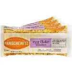 Manischewitz Egg Flakes Premium Enriched Egg Noodles 12oz (Pack of 4) Square Shaped Farfel