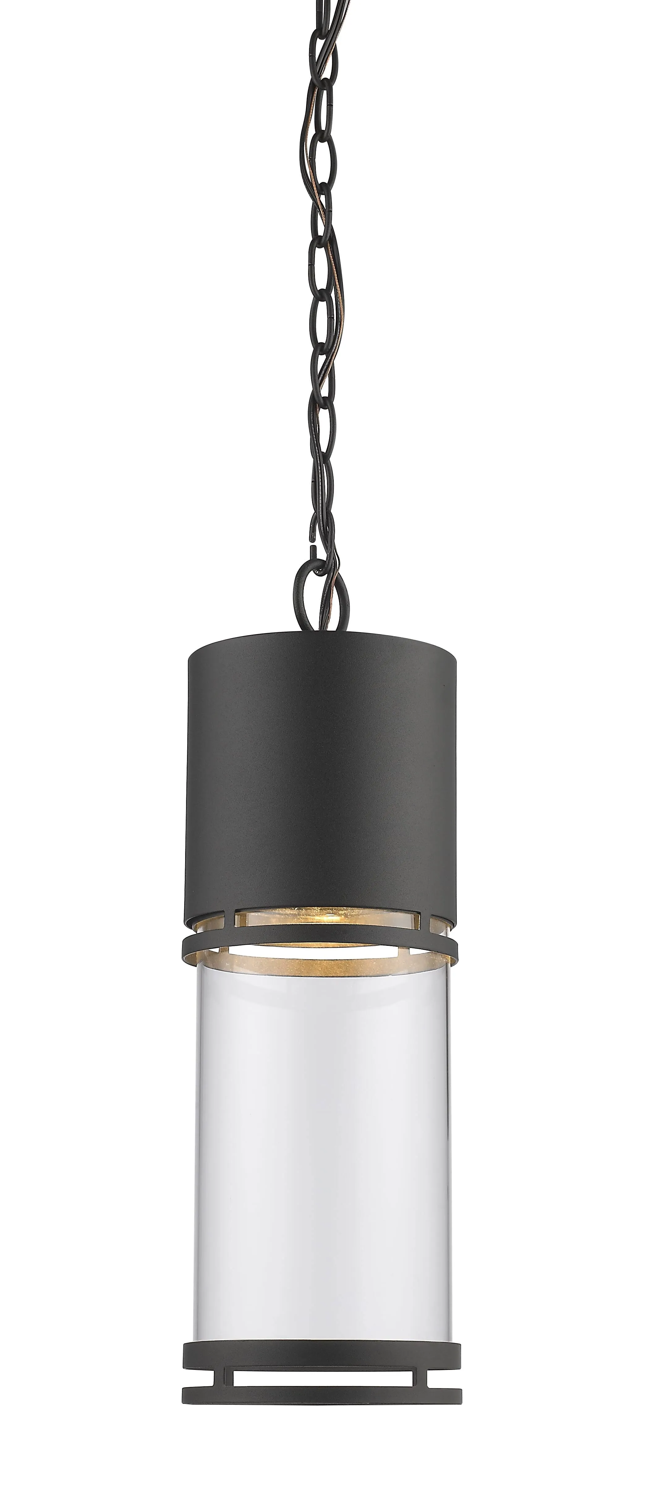 Z-Lite 553CHB-BK-LED Luminata LED Outdoor Chain Hung Light Black