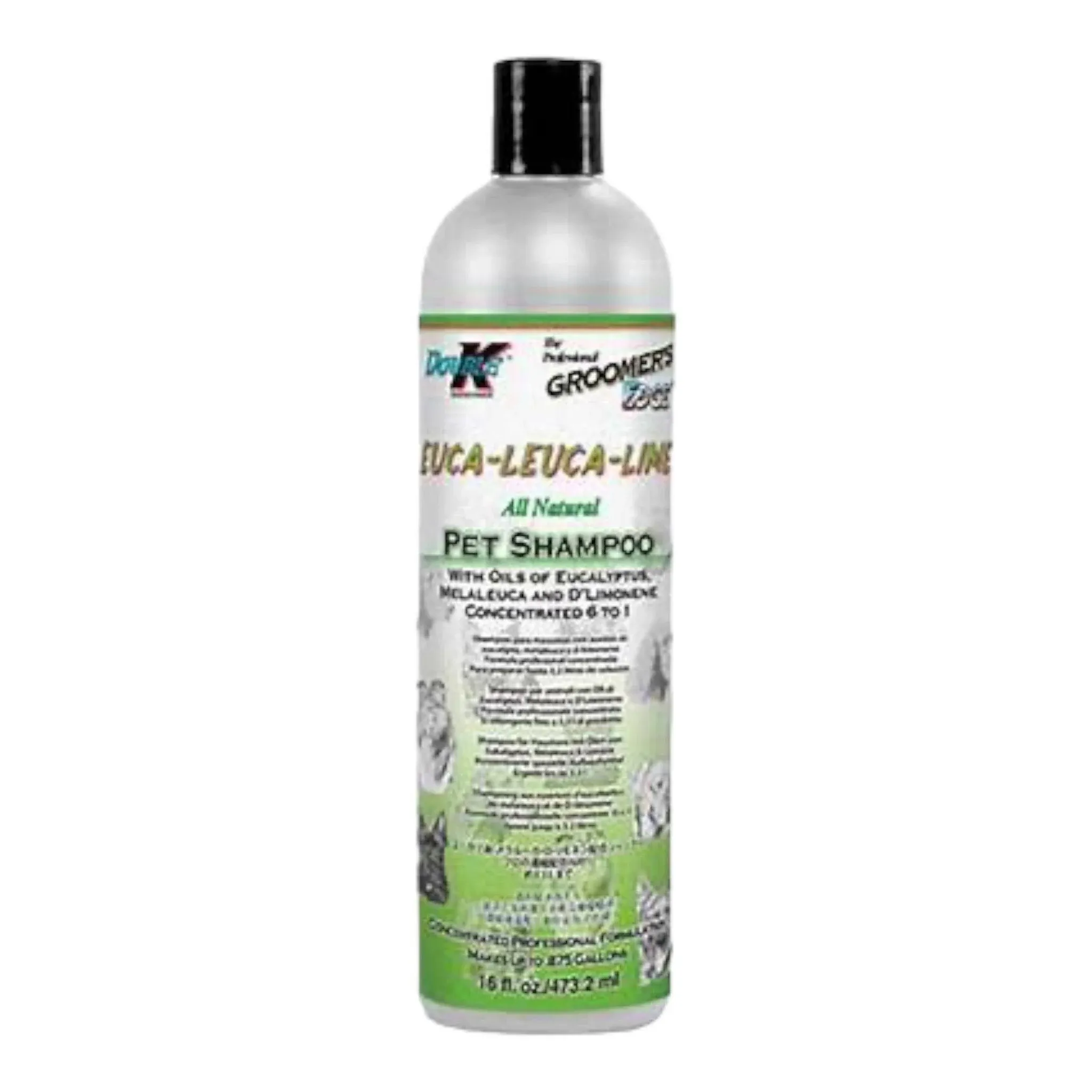 Groomer's Edge Euca-Leuca-Lime Dog and Cat Shampoo, 16-Ounce