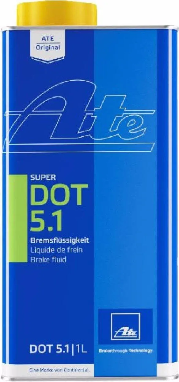 ATE Original Super DOT 5.1 Brake Fluid, 1 Liter Can 