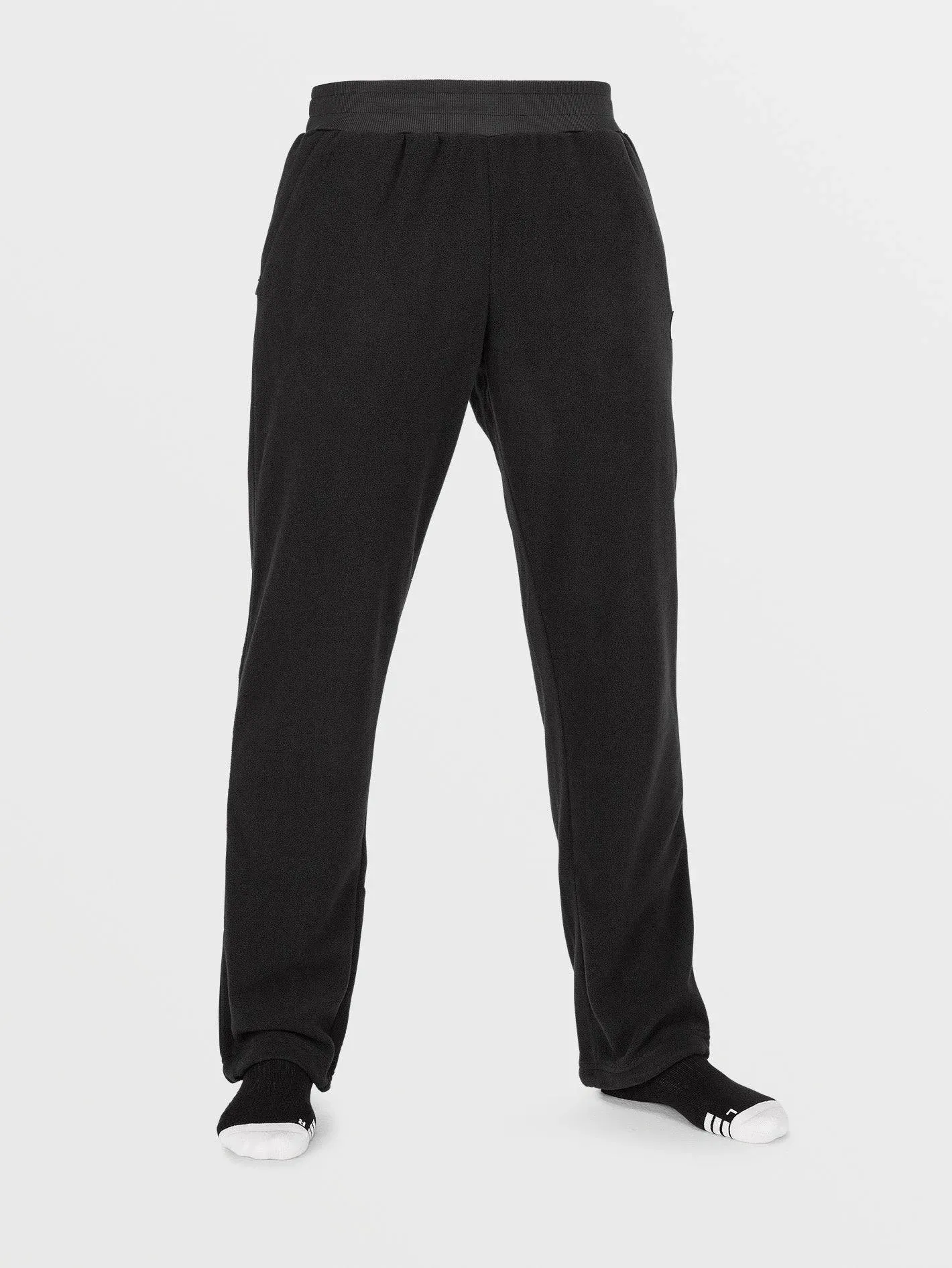 Womens Polar Fleece Pants - Black