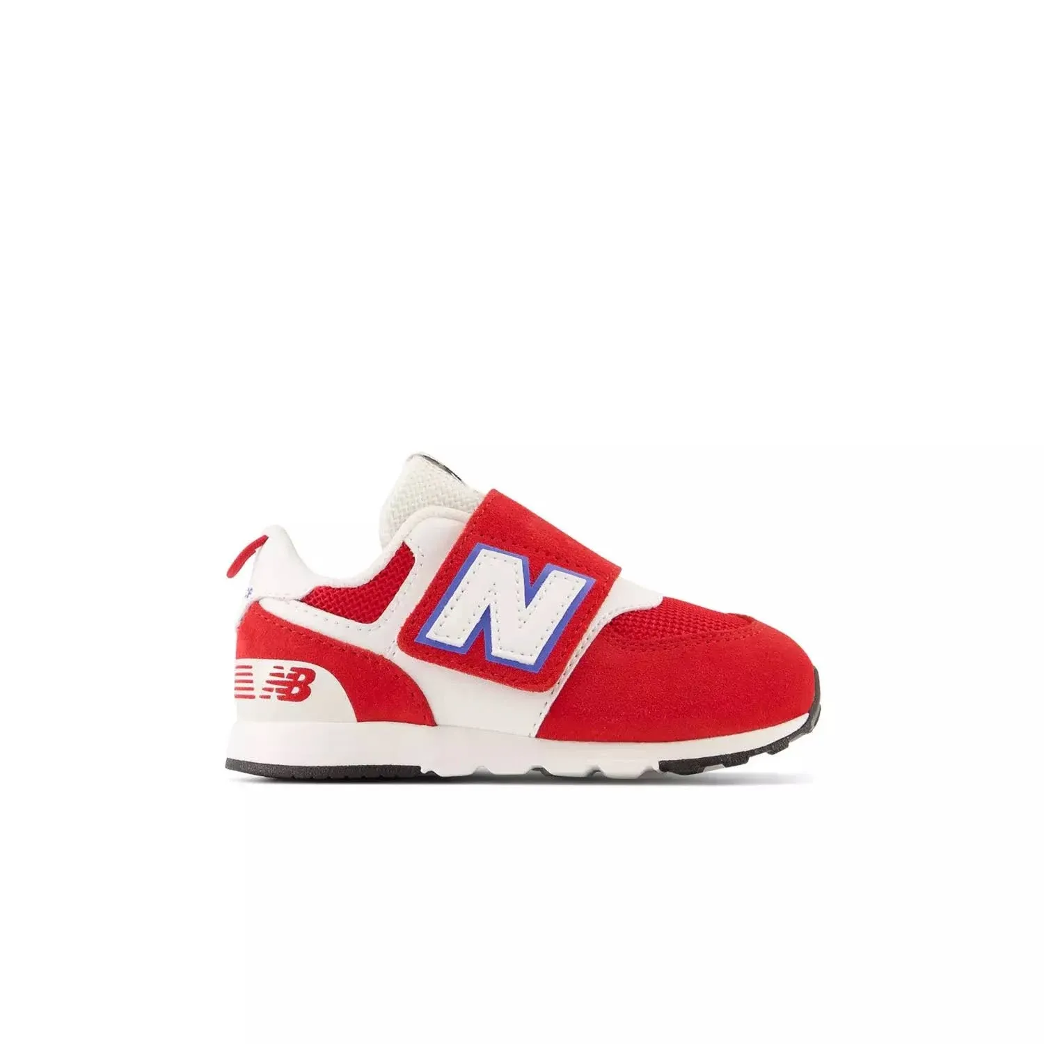 New Balance Kids' 574 New-B Hook & Loop Red/White/Blue - NW574RW1 - 9 - M