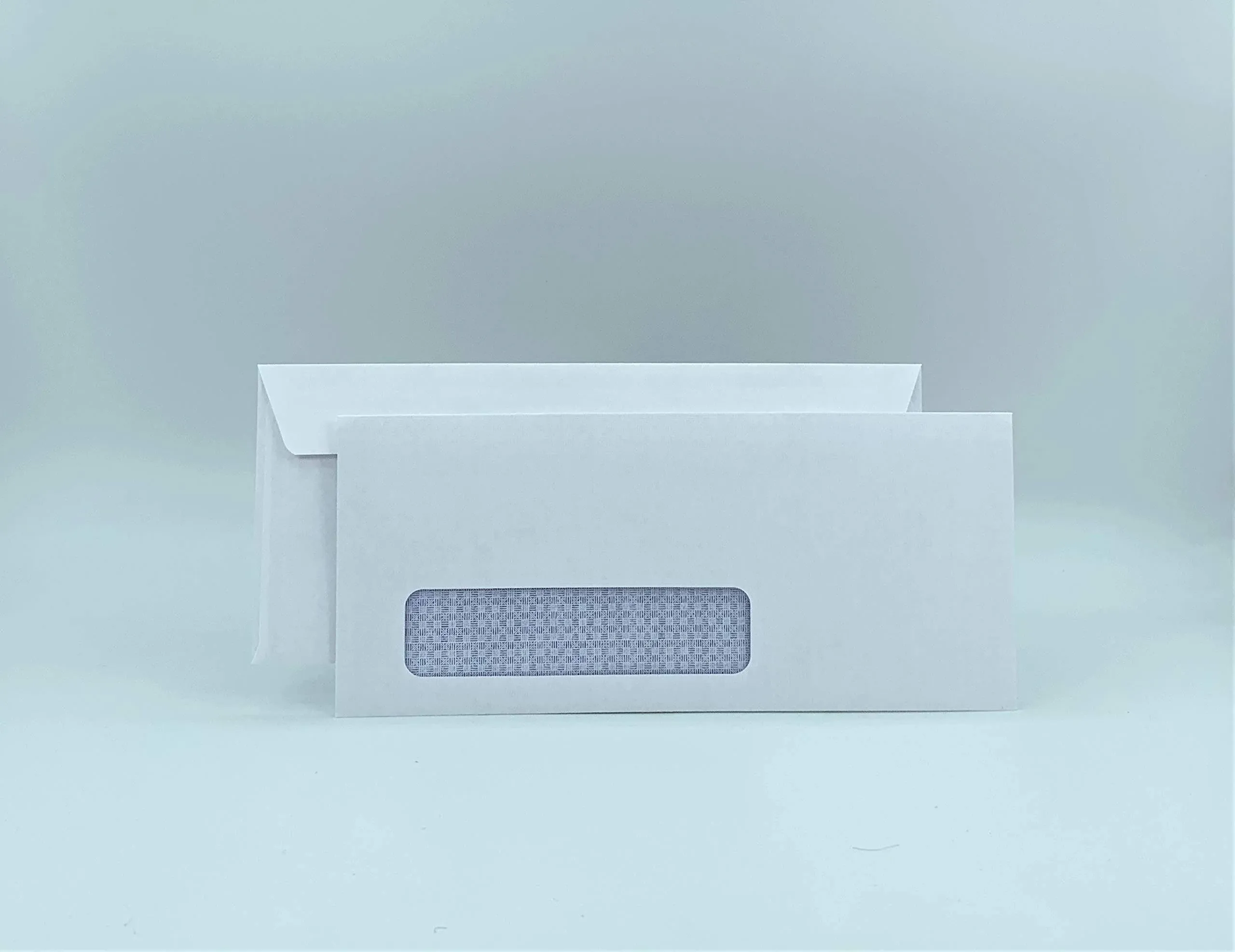 500 Minas Envelope No. 9 Business Envelope, Left Window, 3 7/8 x 8 7/8, Tinted, Gum Flap, 24lb. White, 500 Envelopes