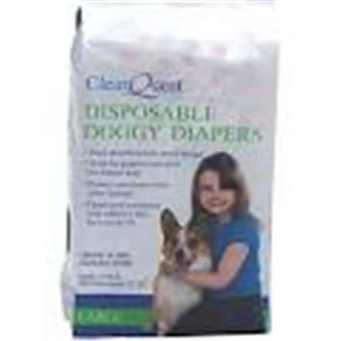 ClearQuest Disposable Doggy Diapers, Super Absorbent Leak-Proof Pet Diapers