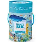 Crocodile Creek Thirty Six Ocean Animals Jigsaw Puzzle 100 Pcs