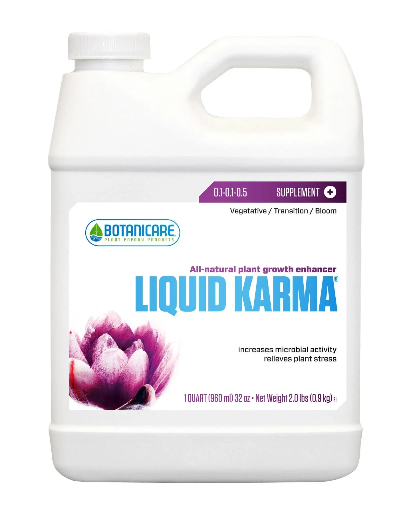 Botanicare Liquid Karma, Supplemental Nutrient, 0.1-0.1-0.5, 1 gal.