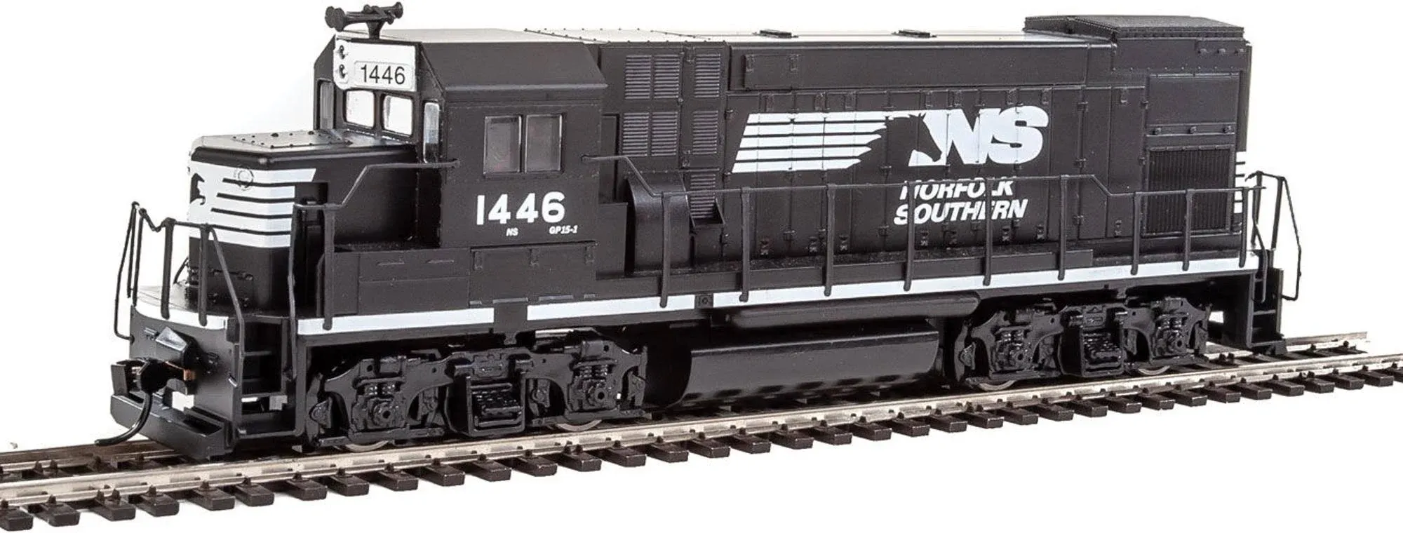 Walthers Trainline HO Scale Model EMD GP15-1 - Standard DC - Union Pacific(R) (Yellow, Gray, Red)