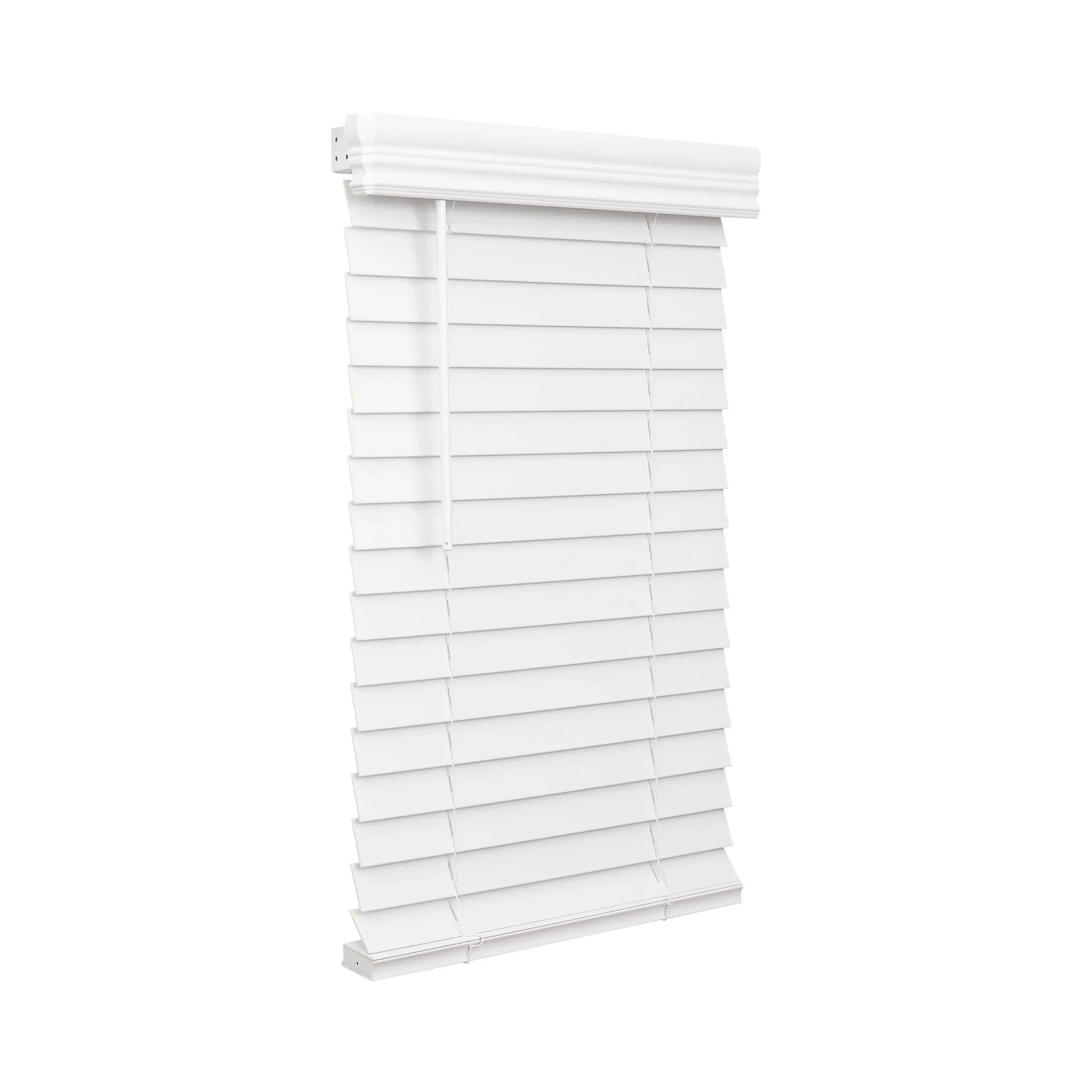 Lotus & Windoware Cordless, 2 inch Faux Wood Blind, 33" Wide x 72" Long, Smooth ...