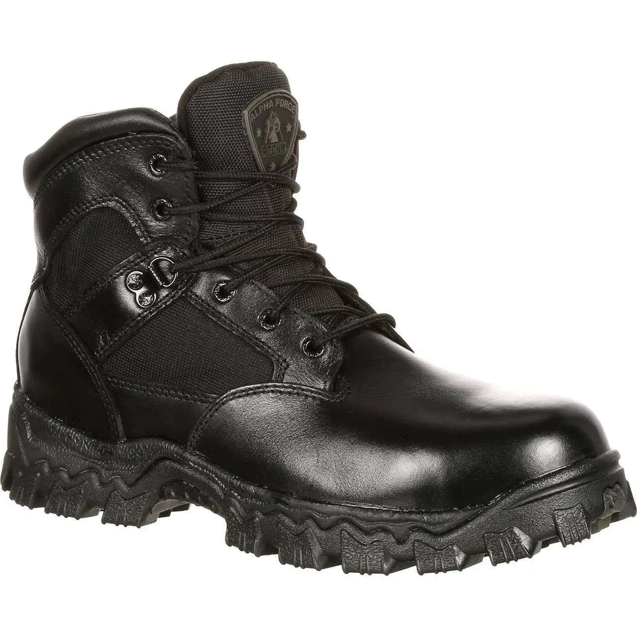 Rocky Alpha Force Waterproof Public Service Boot, Women's Black