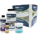 Bathworks 22 oz. Quick Dry in White with Slip Guard Bathtub Refinish Kit