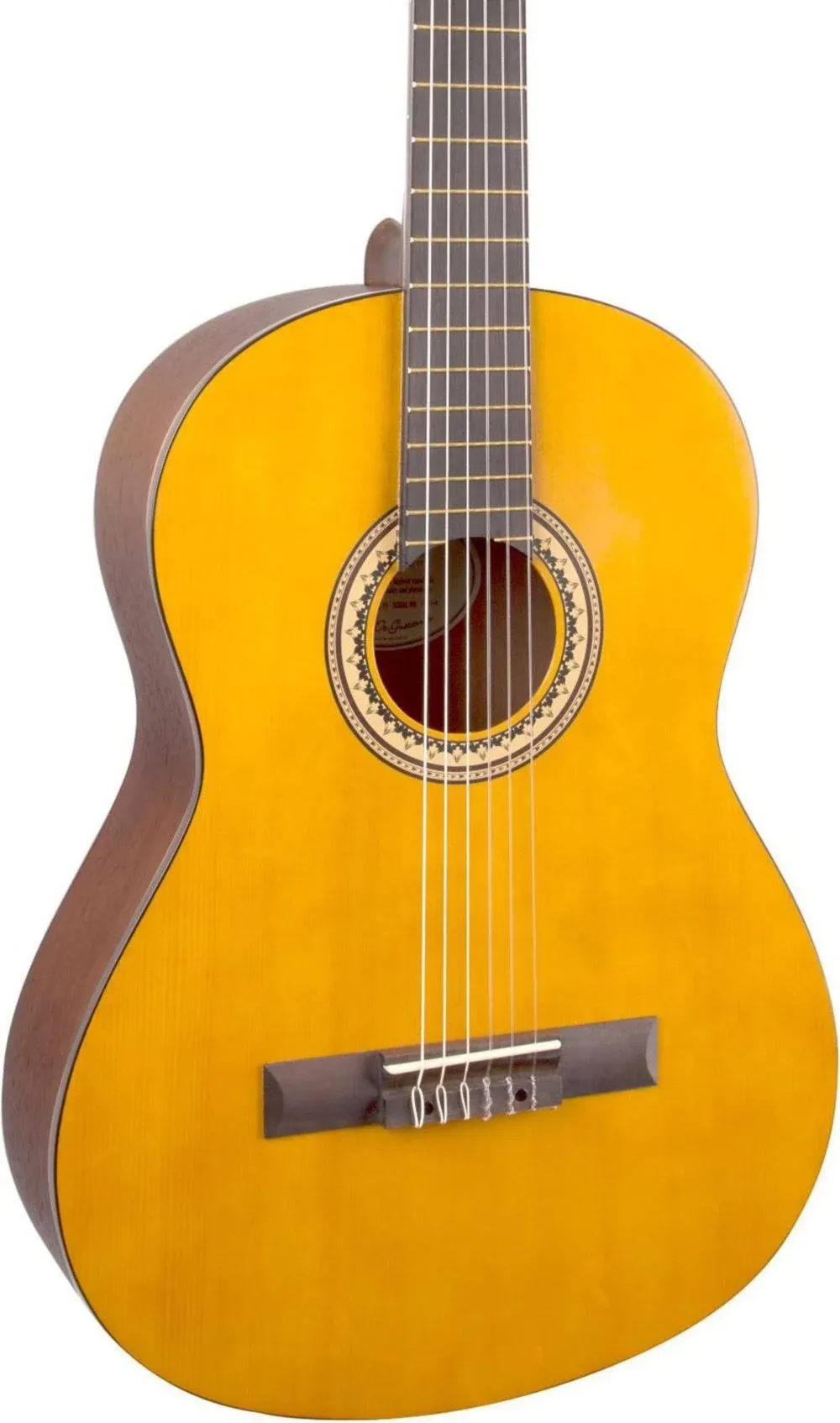 Valencia VC204H Hybrid Neck Classical Guitar Natural