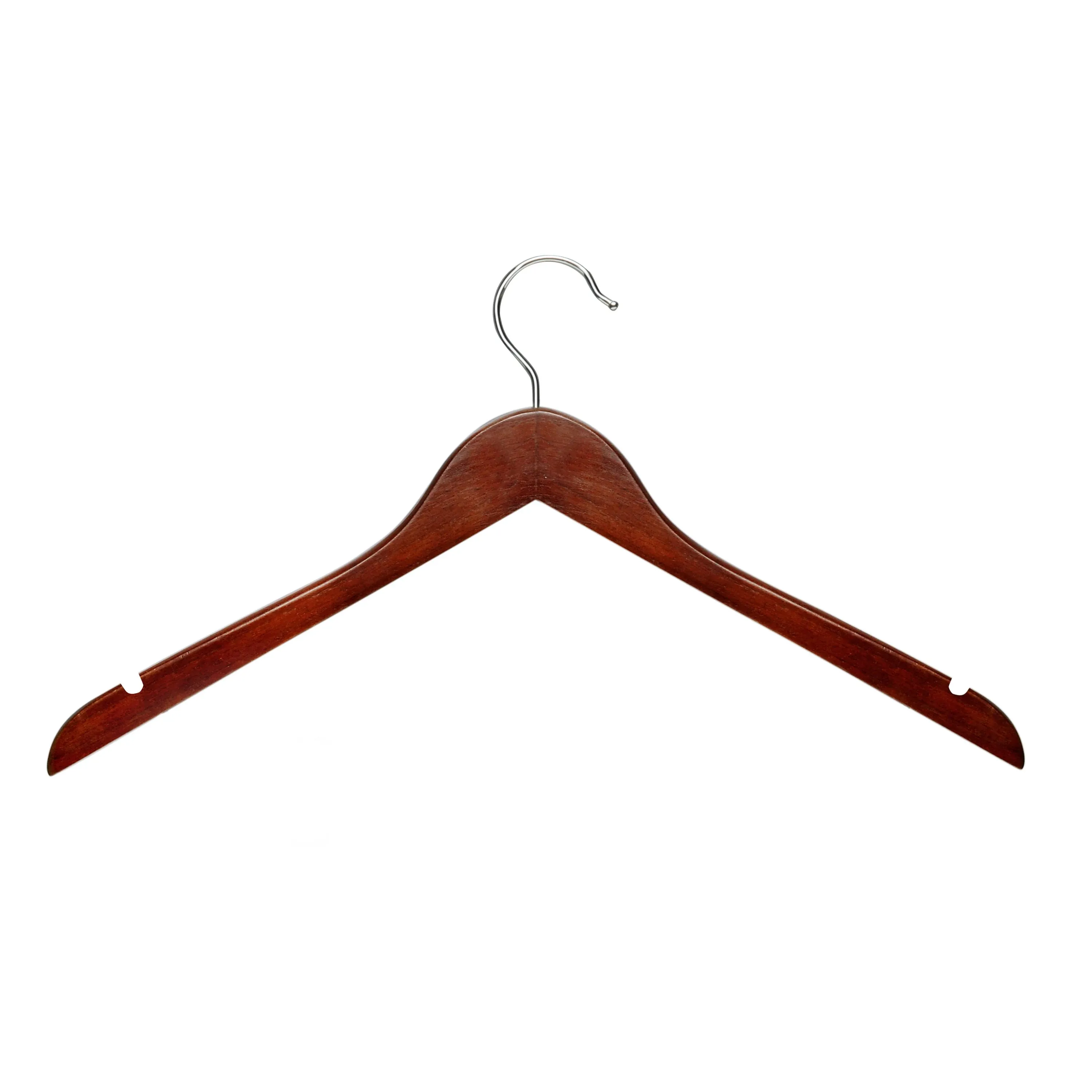 Honey-Can-Do Honey Can Do Cherry Wooden Shirt Hangers, 20-Pack HNG-09036 Natural