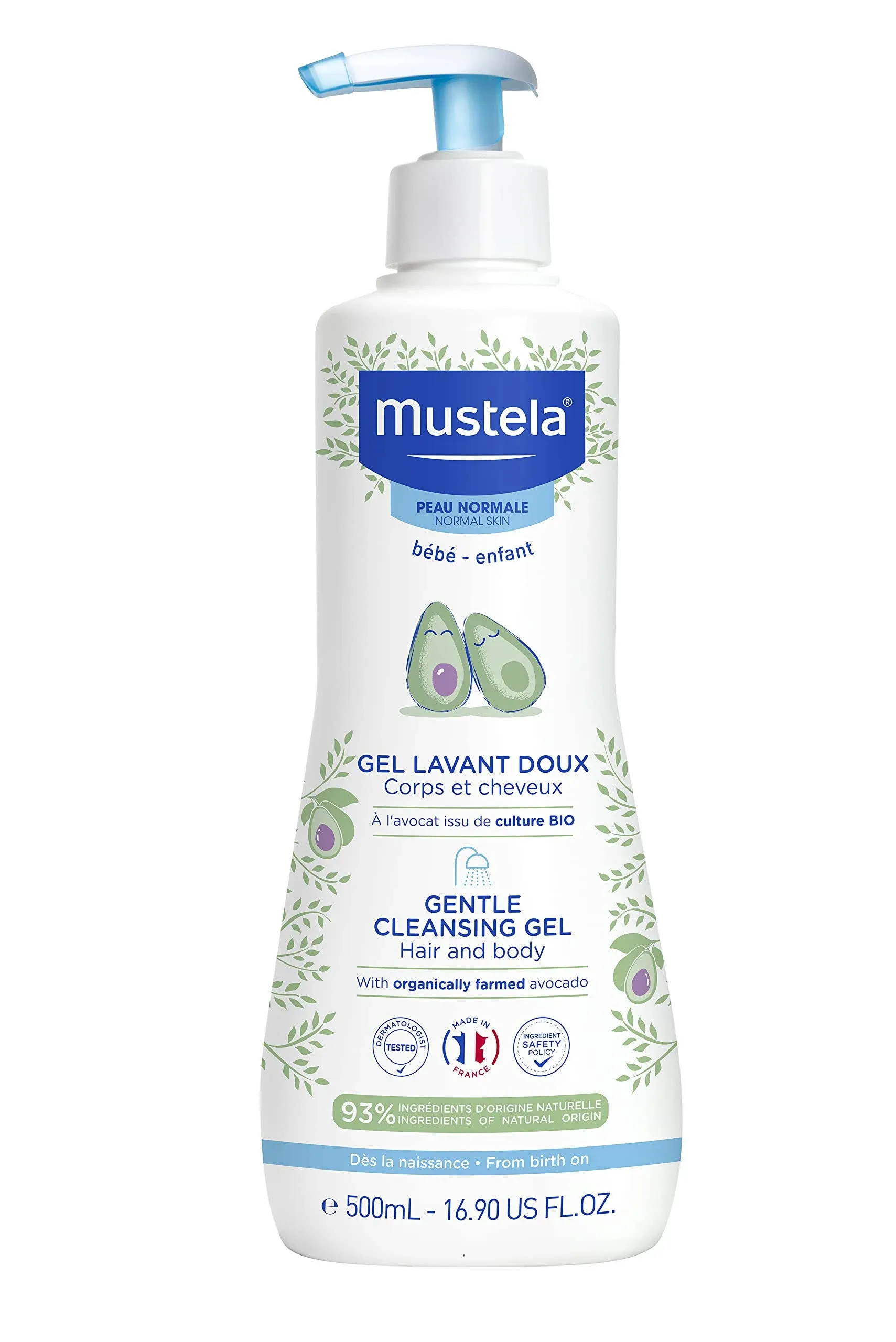 Mustela Gentle Cleansing Gel - 25.35 fl oz