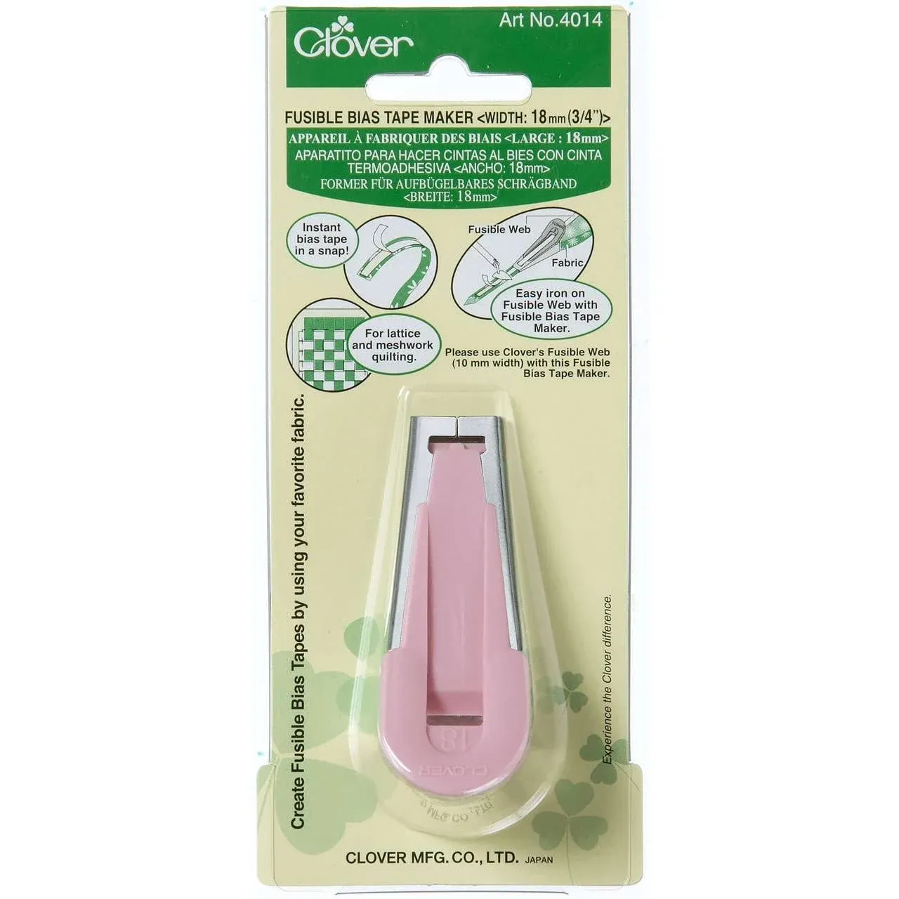 Clover Fusible Bias Tape Maker 3/4 in.