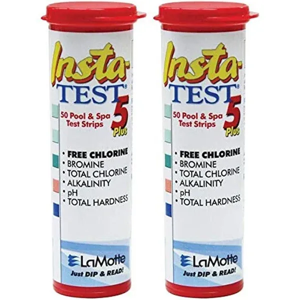 Lamotte Insta Test 4 Plus Strips 3pck Free Chlorine, Bromine, Alkalinity, & More