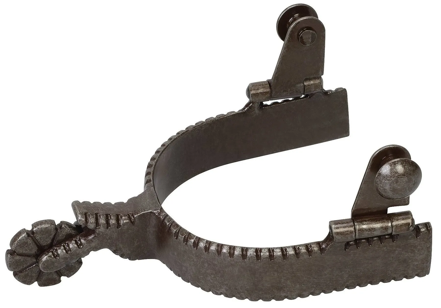 Weaver Ladies Plain Buffed Brown Band Spur