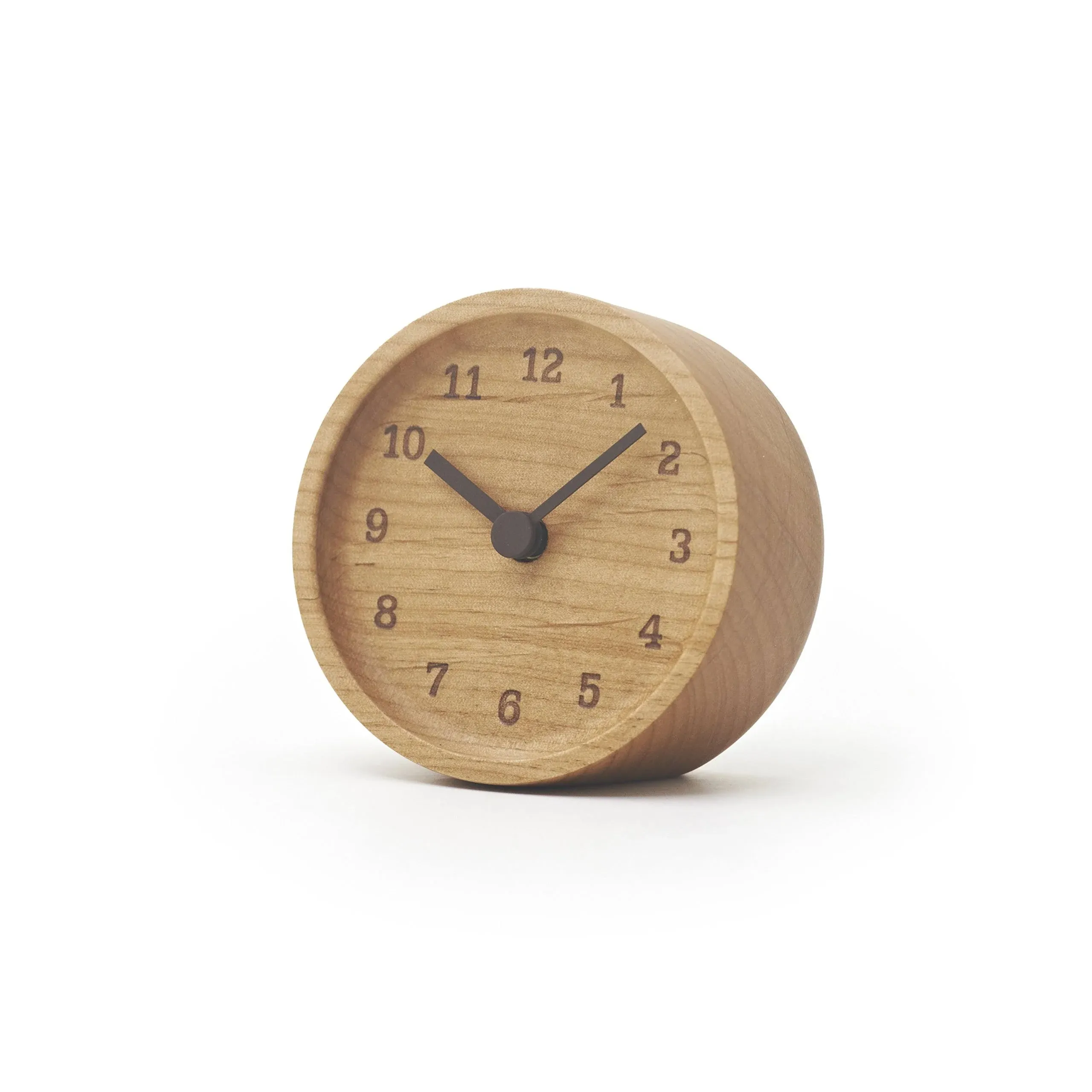 Lemnos North America Muku desk clock Alder