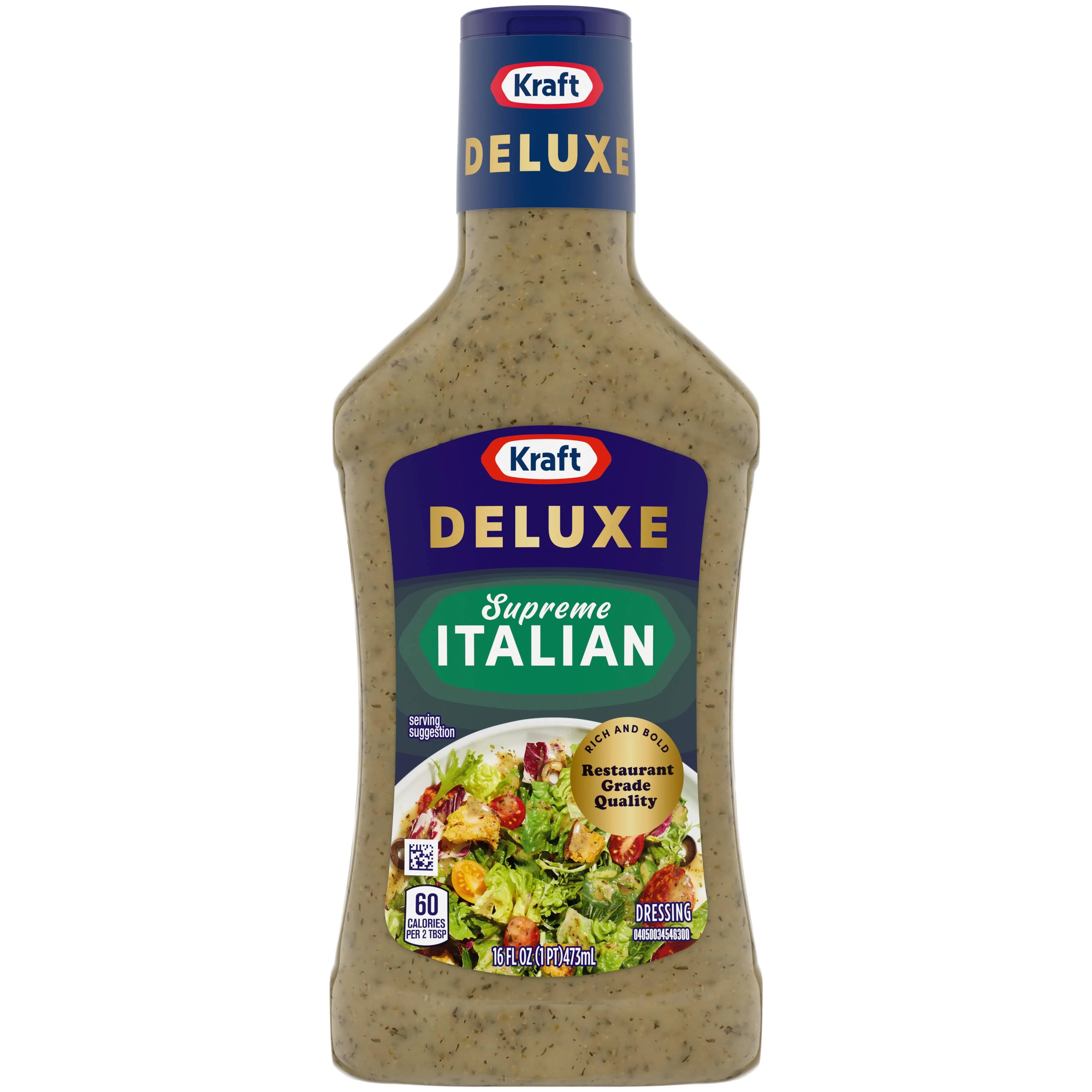 Kraft Deluxe Supreme Italian Salad Dressing (16 oz Bottle)