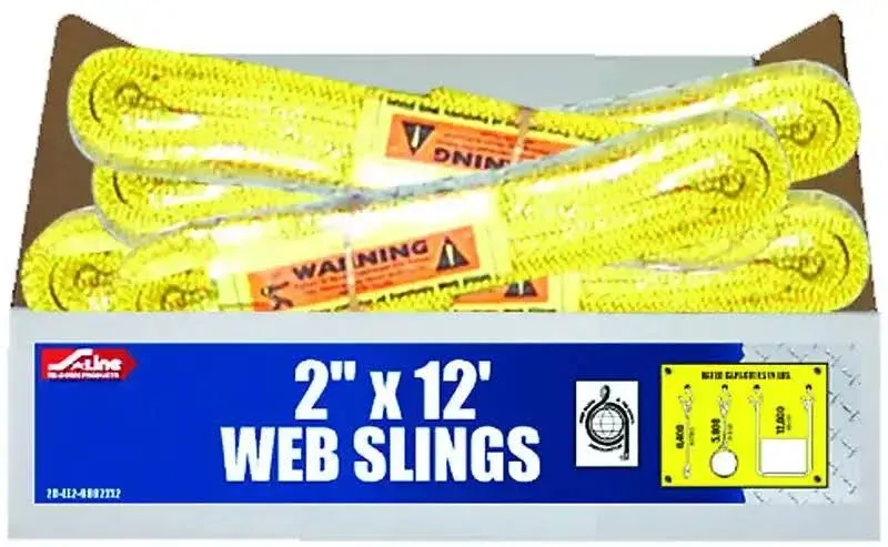 Lifting Sling, Double Ply 2” x 12′