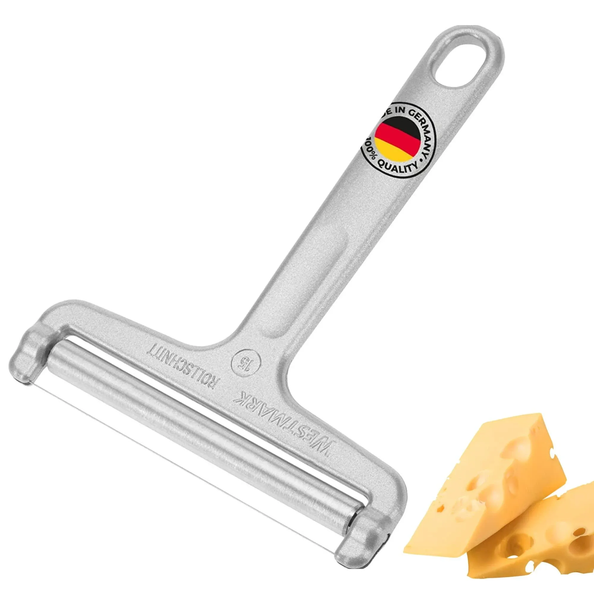 Westmark Germany Heavy Duty Stainless Steel Wire Cheese Slicer Angle Adjustable