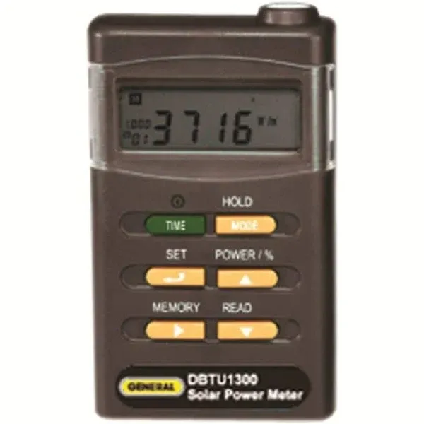 General DBTU1300 Digital Solar Power Meter