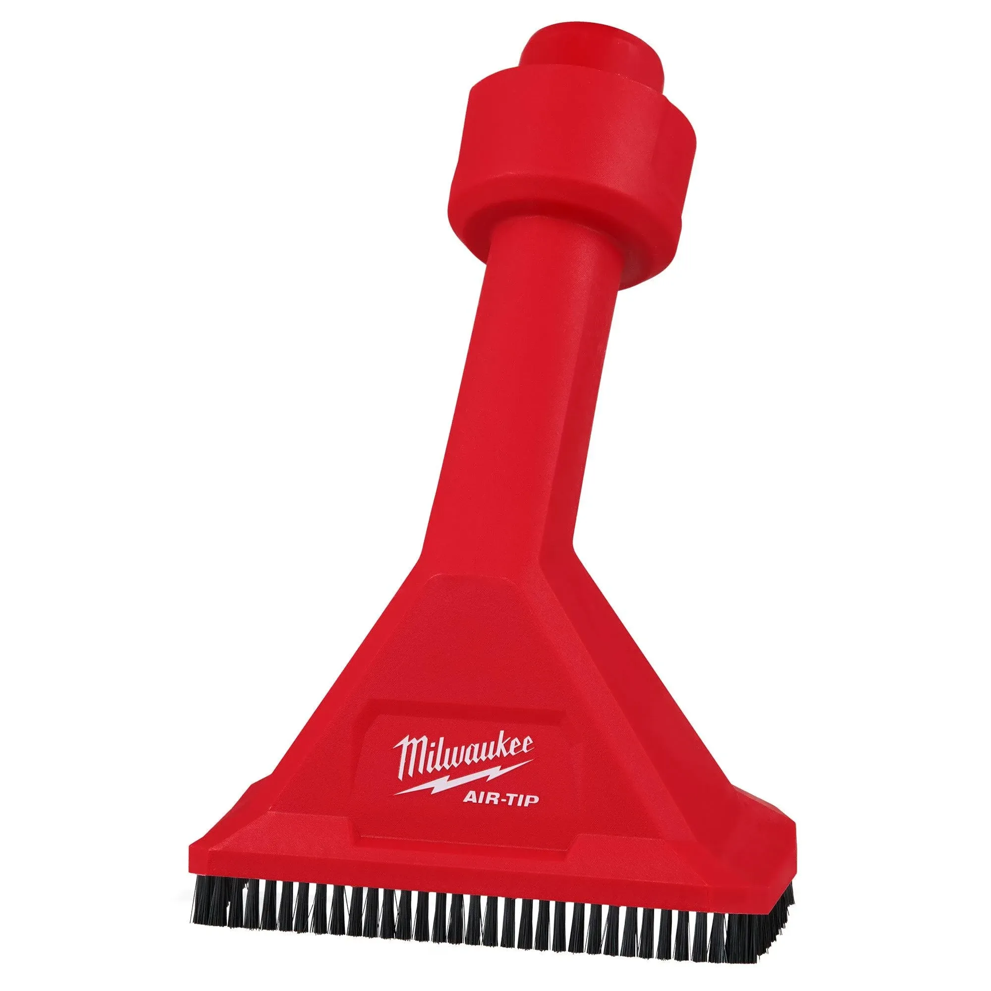 Milwaukee 1-1/4 in. - 2-1/2 in. Red Plastic Rocking Vacuum Nozzle with Brush