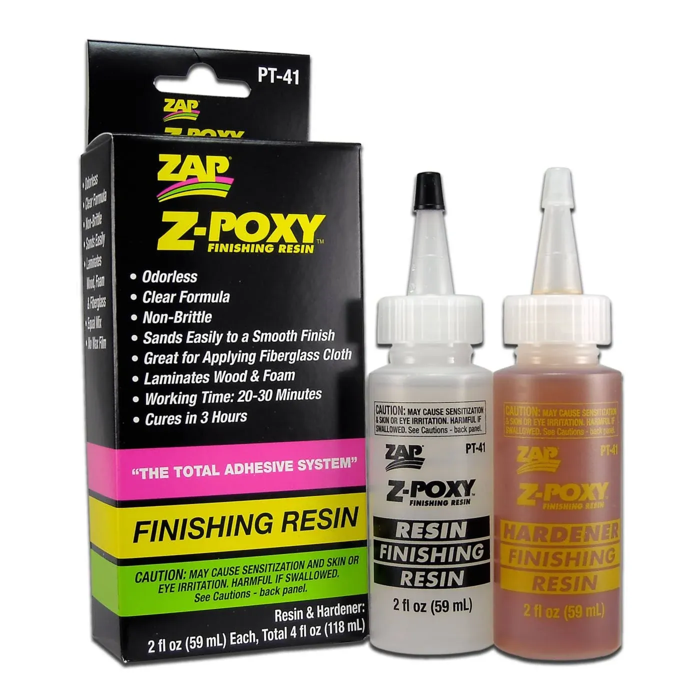 Zap Z-Poxy Finishing Resin 4 oz. Set