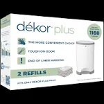 Diaper Dekor Plus Diaper Pail Refills - 2 pack