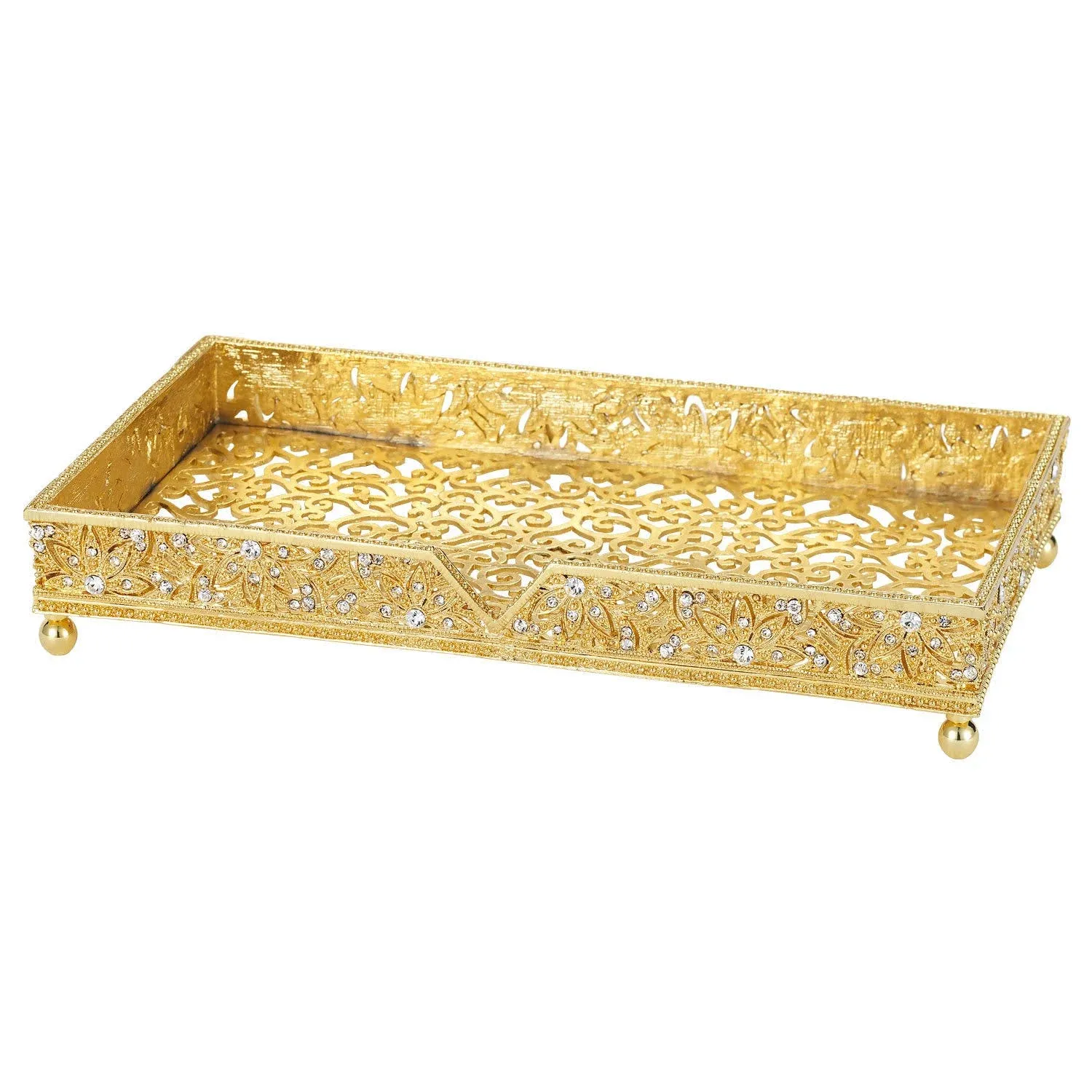 Olivia Riegel Gold Windsor Guest Towel Holder