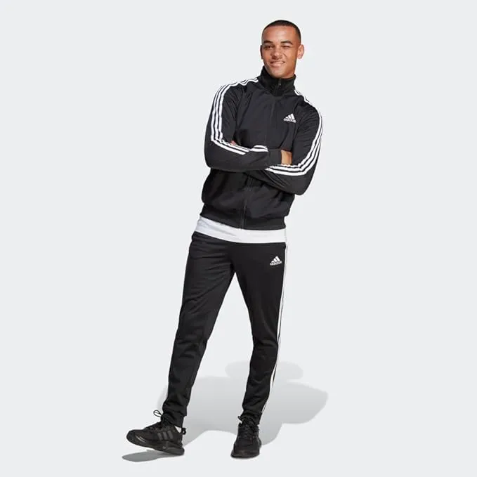 Adidas Men's Basic 3-Stripes Tricot Track Suit