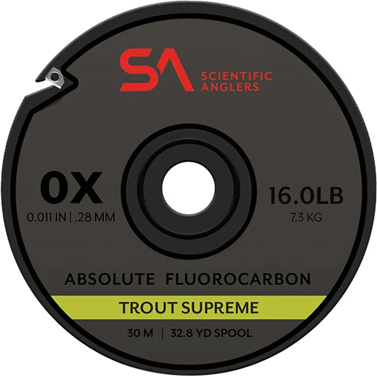 Scientific Anglers Absolute Fluorocarbon Trout Supreme Tippet 30M  Spools