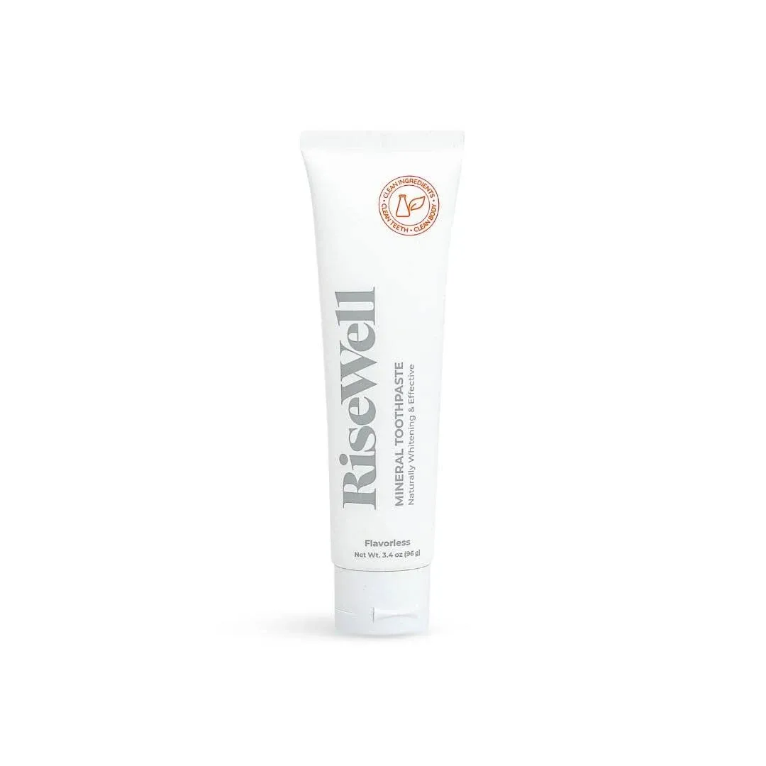 RiseWell | Mineral Toothpaste Flavorless | Hydroxyapatite Toothpaste