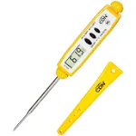 CDN DTT450 ProAccurate Thin Tip Yellow Thermometer w/ 6 Second Response