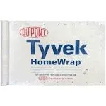 3 X 7 ft. DuPont Tyvek HomeWrap Sheet ~ Vapor /  Moisture Barrier ~