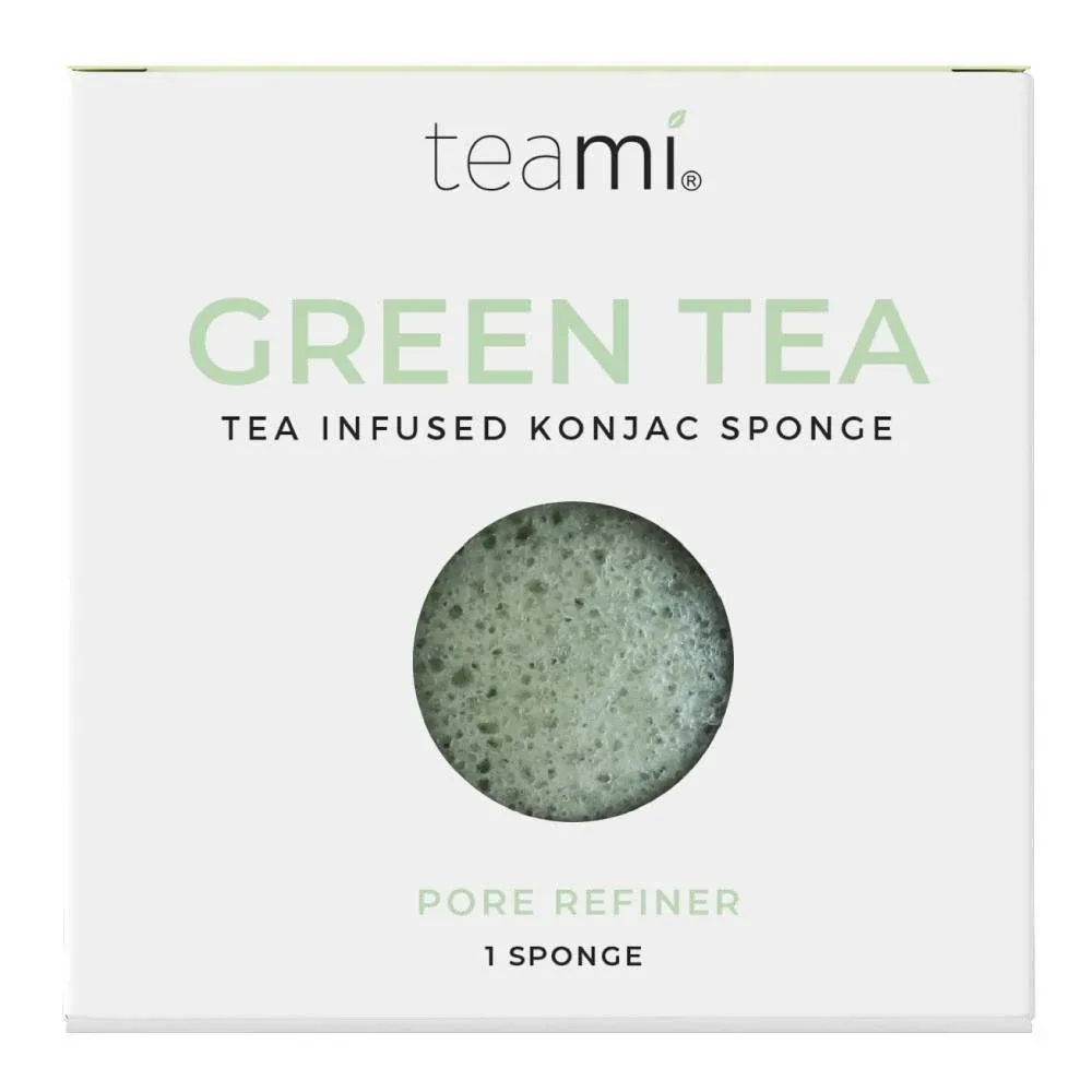 Teami Tea Infused Konjac Sponge - Green Tea